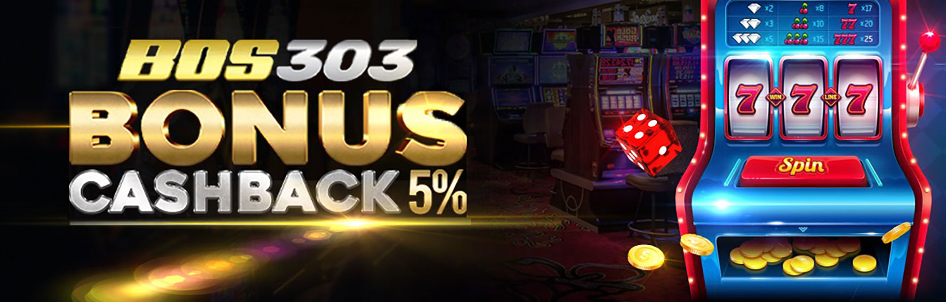 Bonus CashBack SLOT 5%